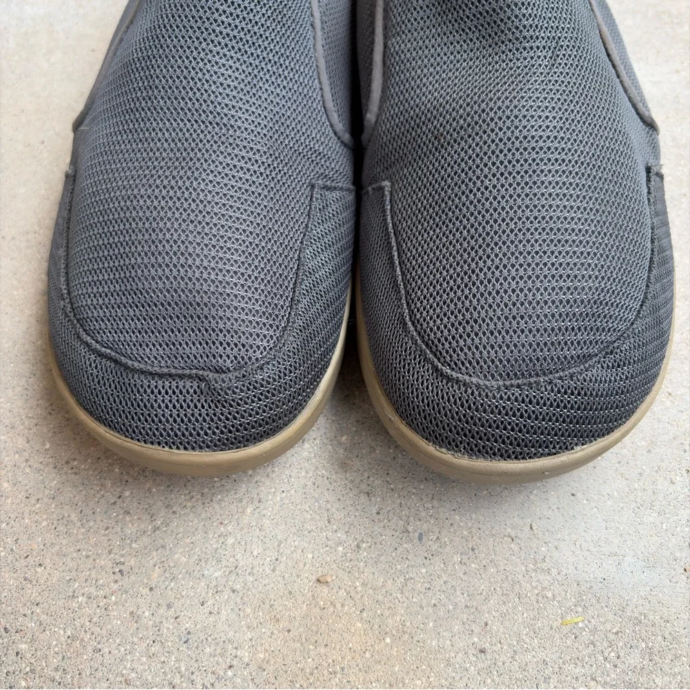 Olukai Nohea Mens 13 Blue Mesh Slip On Shoes Causal Loafers Sneakers Comfort